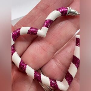 Heart-shaped earrings